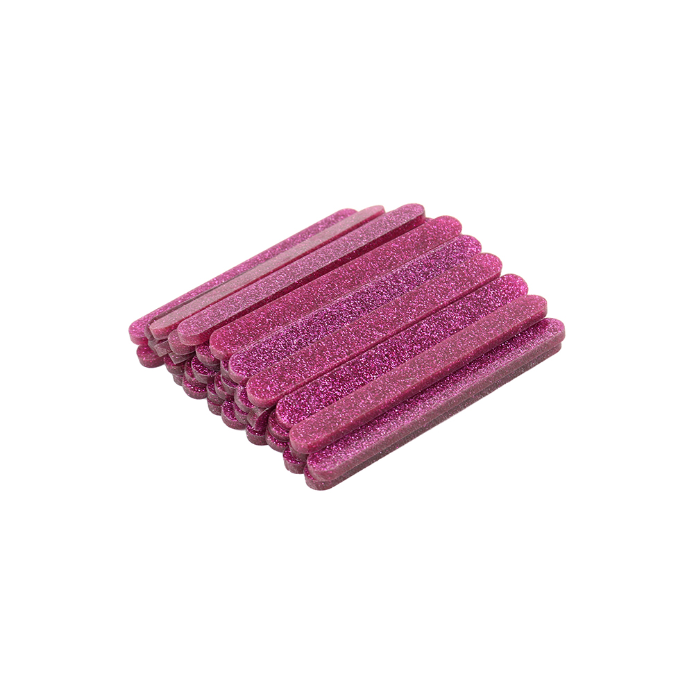O'Creme Cakesicle Popsicle Pink Glitter Acrylic Sticks, 3" - Pack of 50