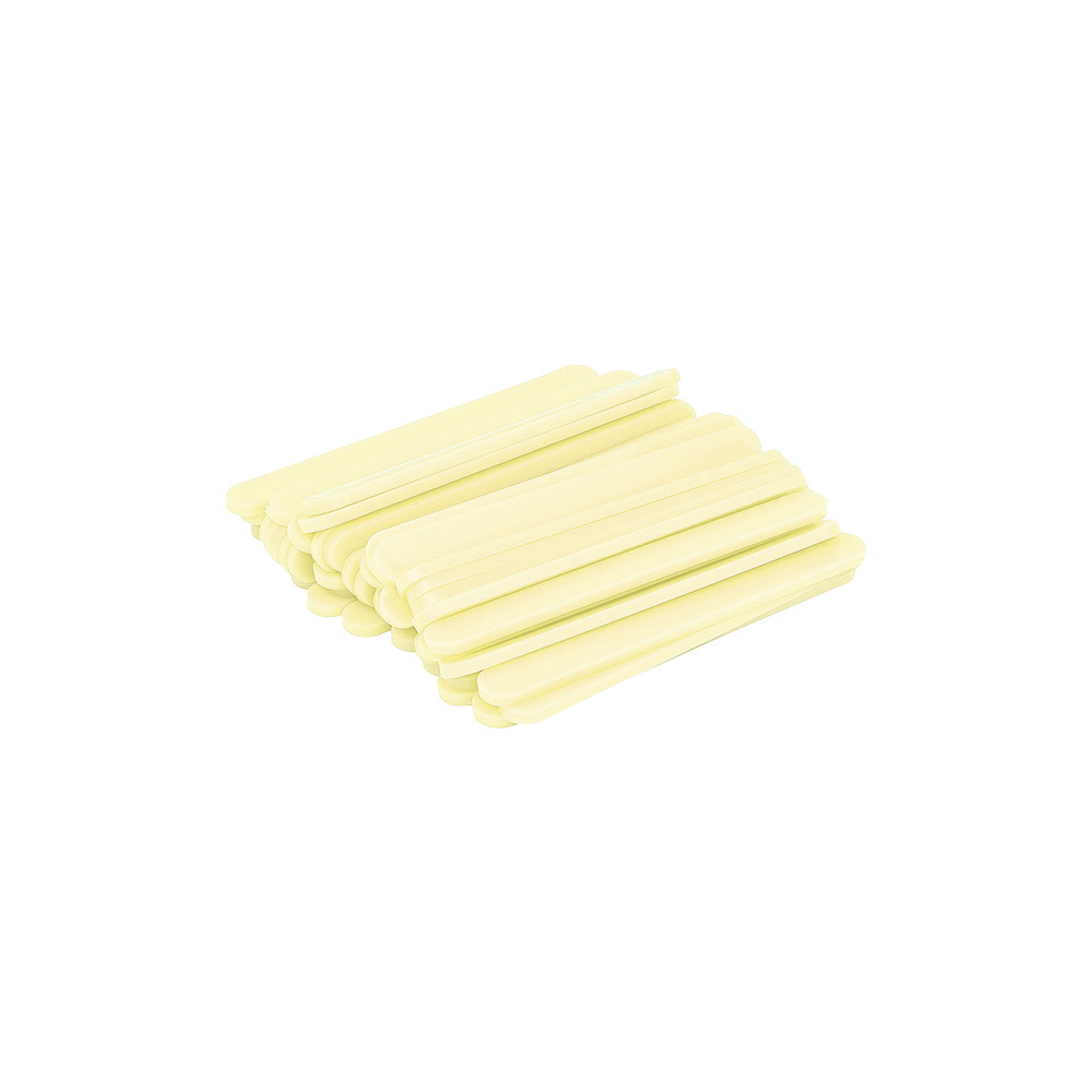 O'Creme Cakesicle Popsicle Yellow Acrylic Sticks, 3" - Pack of 50