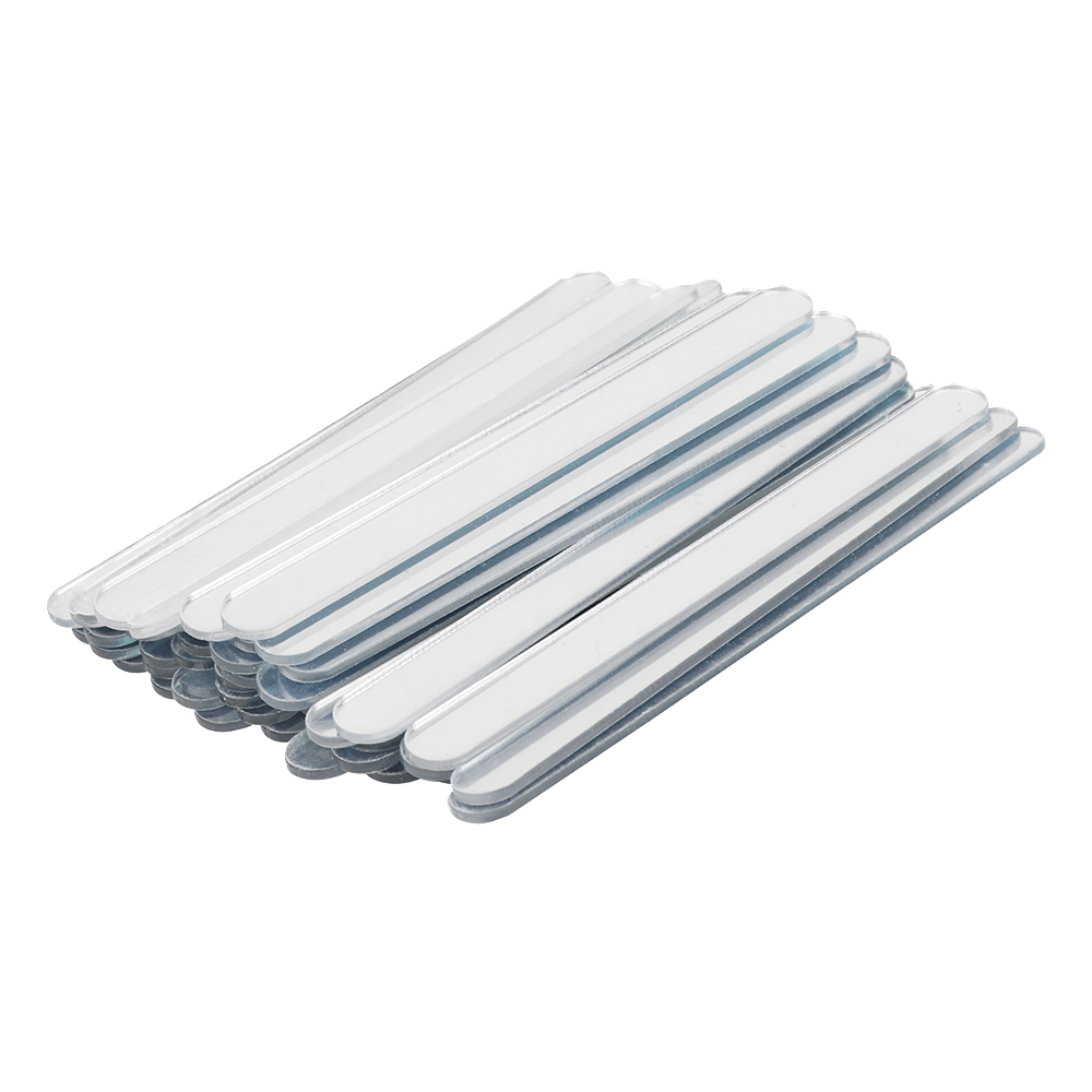 O'Creme Cakesicle Popsicle Silver Acrylic Sticks, 4.5" - Pack of 50