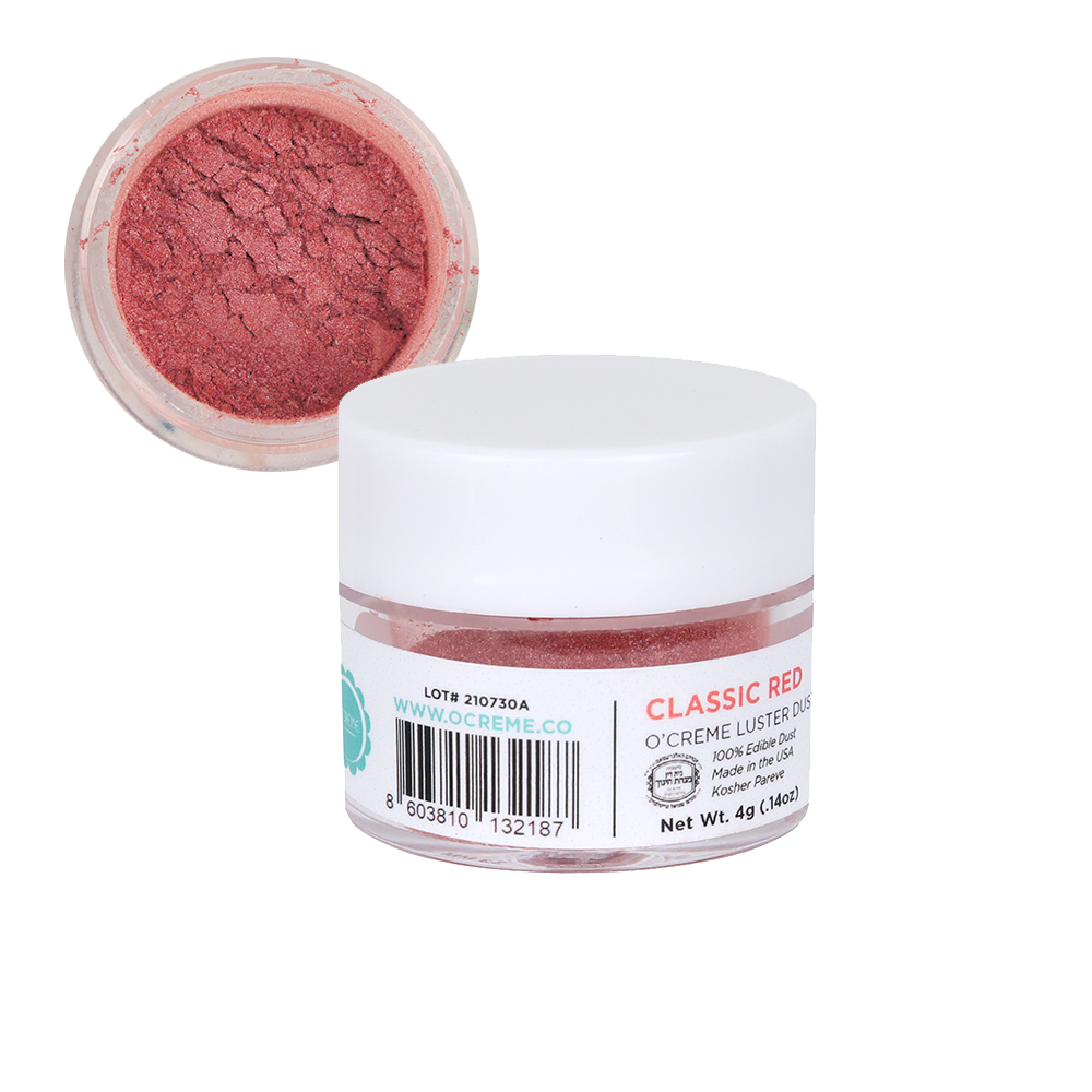 O'Creme Classic Red Luster Dust, 4 gr.