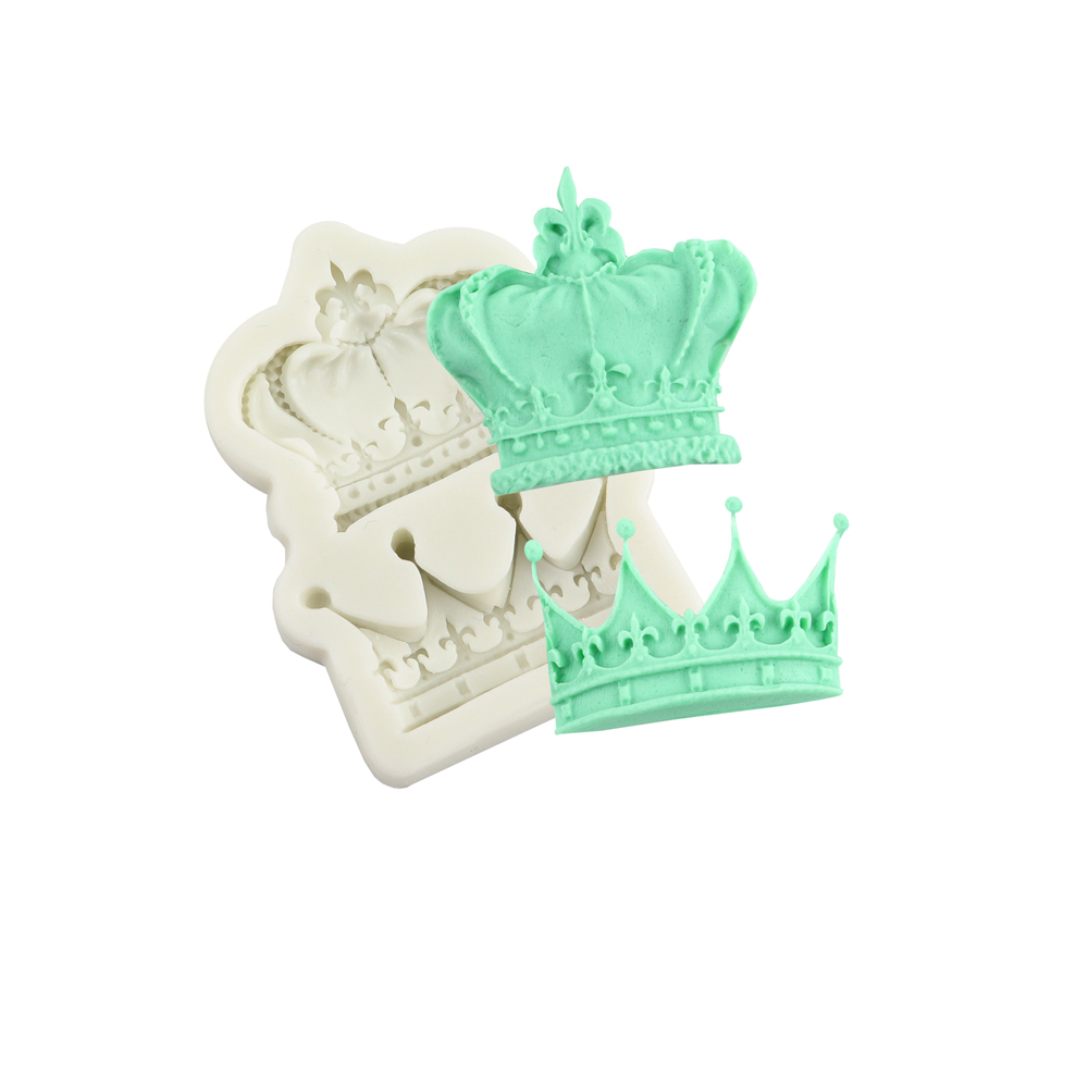 O'Creme Double Crown Silicone Mold, 1.5" x 1.25"