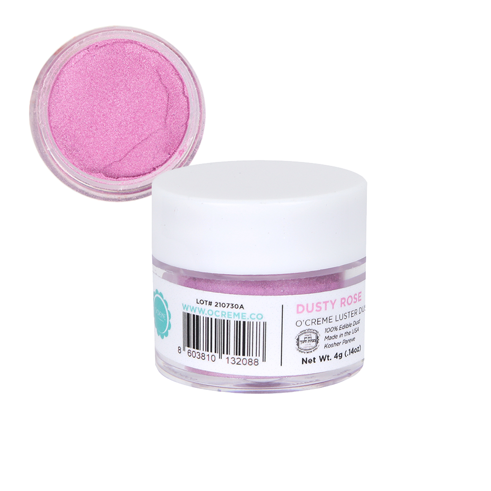 O'Creme Dusty Rose Luster Dust, gr