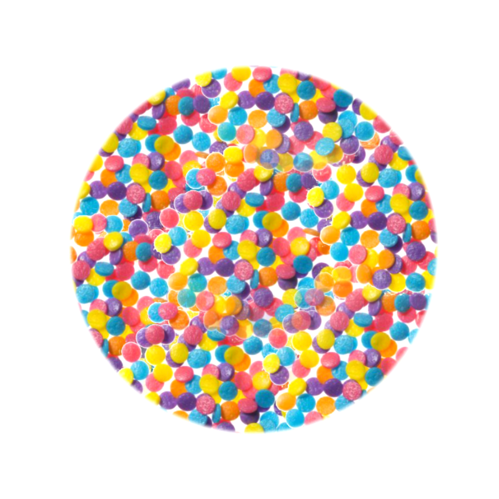 O'Creme Edible Confetti Mini Pastel Sequins, 25 lbs.