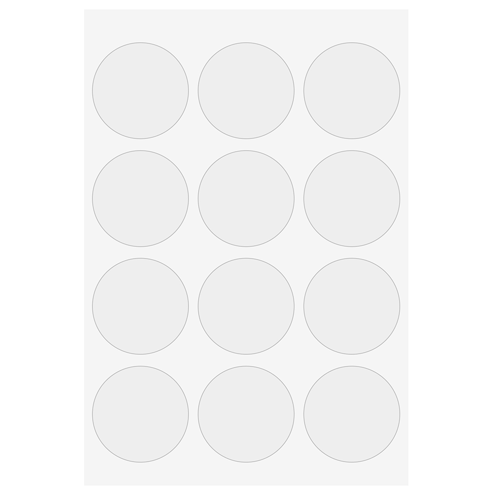 O'Creme Edible Frosting Sheets, 2.5" Circles - Pack of 24