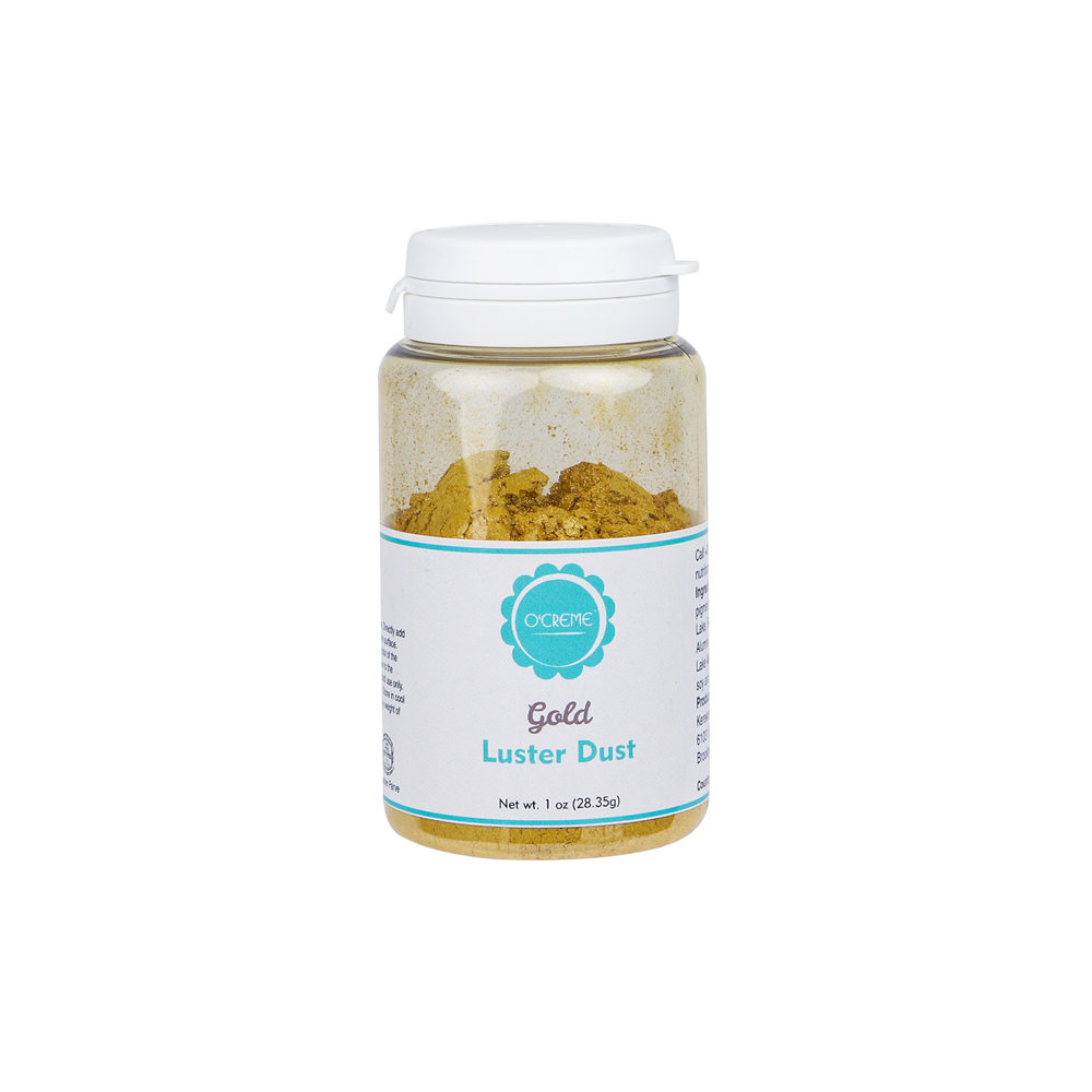 O'Creme Gold Luster Dust, grams