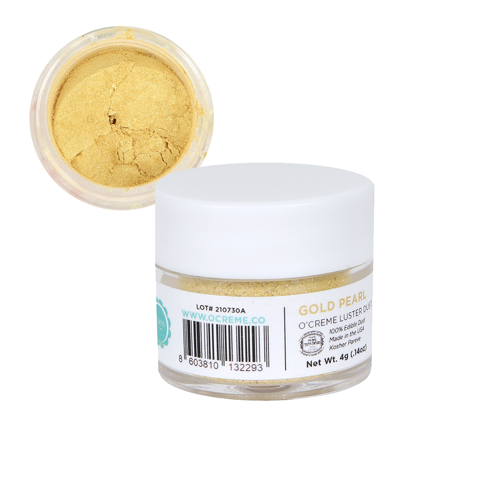 O'Creme Gold Pearl Luster Dust, 4 gr.