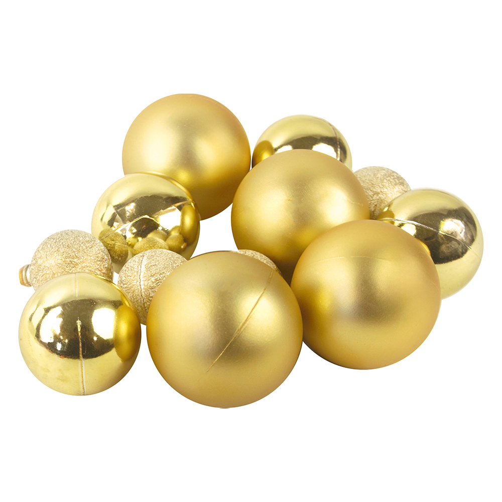 O'Creme Gold Plastic Cake Balls - Pack of 60