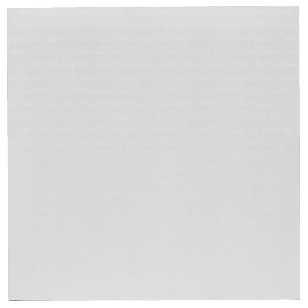 O'Creme Grease Resistant White Square Corrugated Cake Board, 7" - Pack of 10