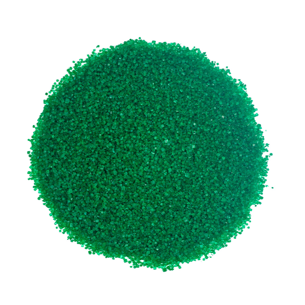 O'Creme Green Sugar Crystals, 25 Lbs.