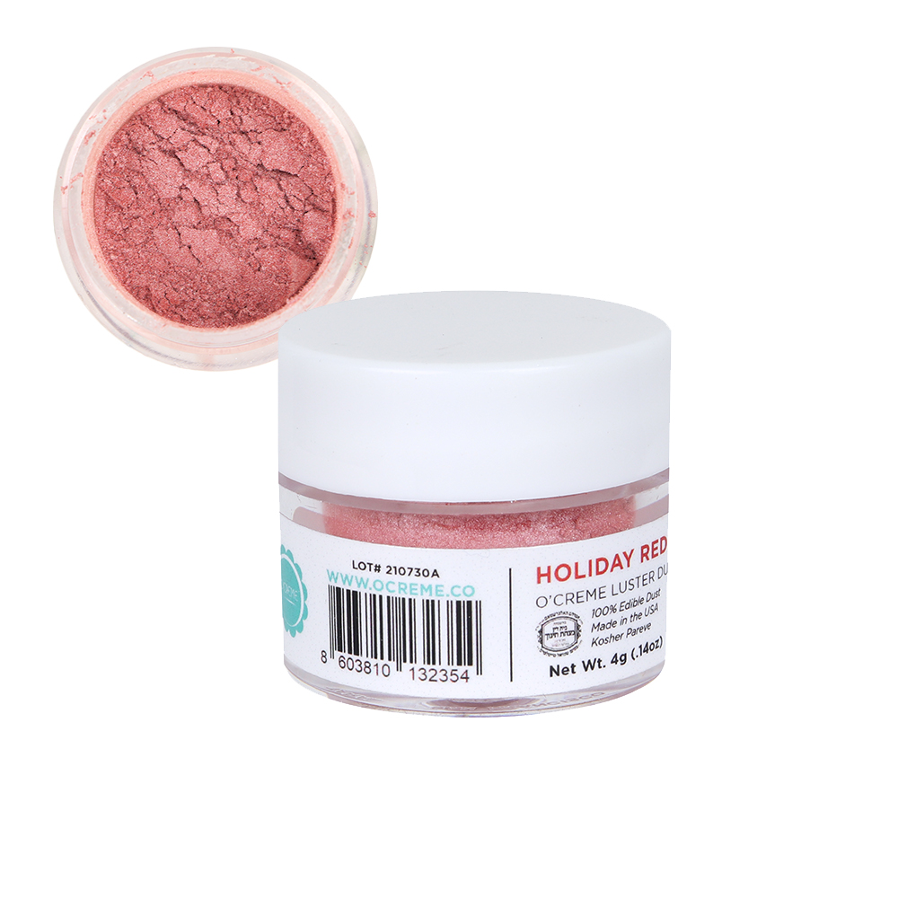O'Creme Holiday Red Luster Dust, gr
