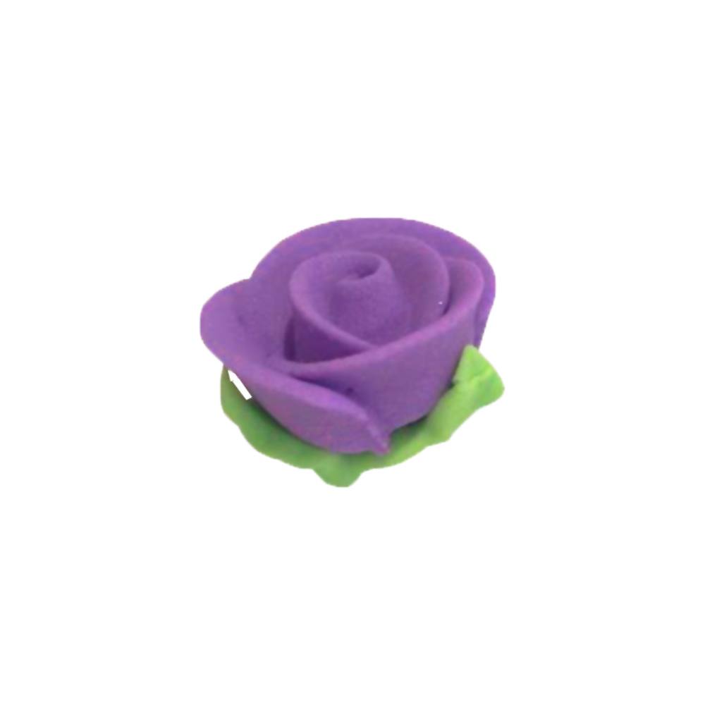 O'Creme Lavender Royal Icing Roses, Set of 6