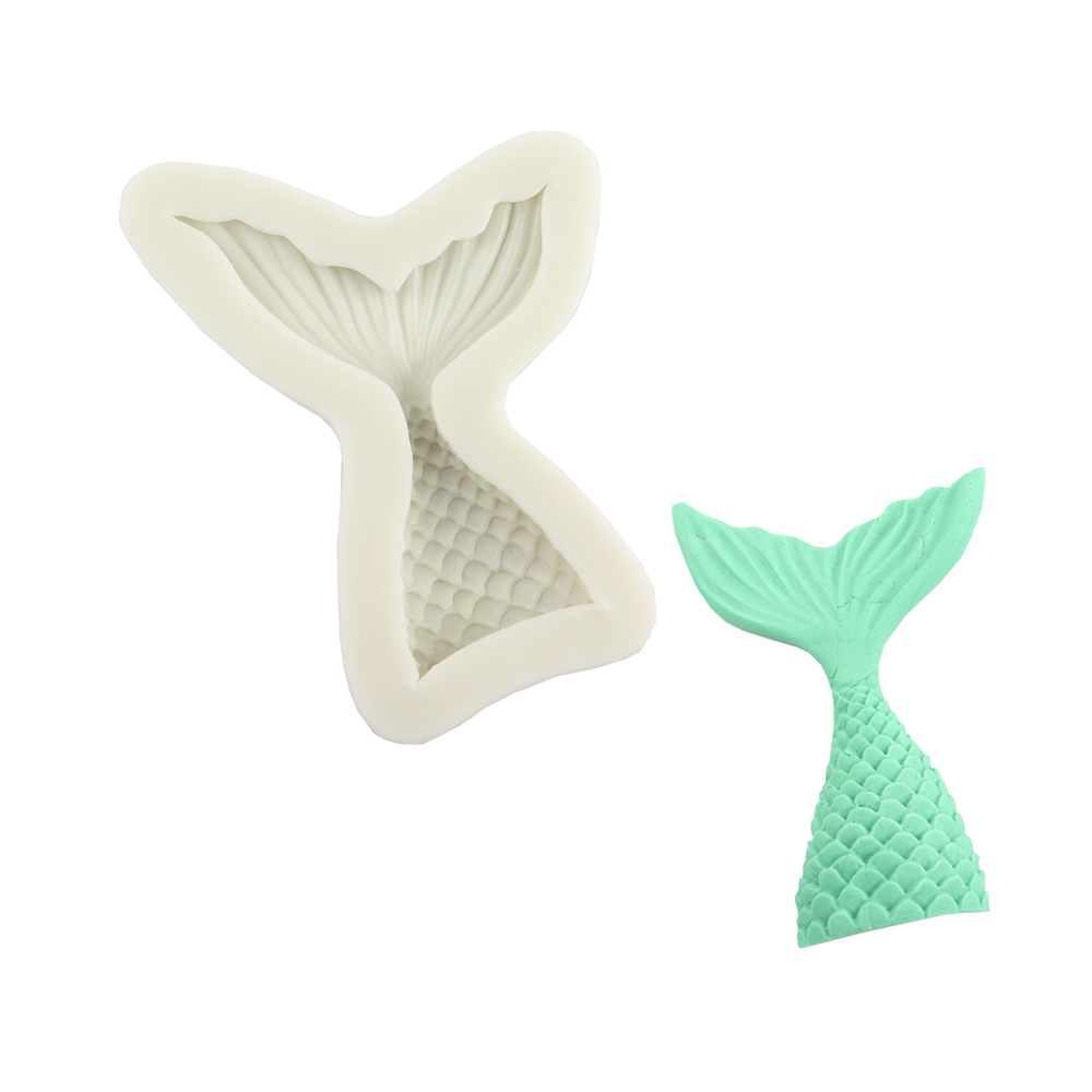 O'Creme Mermaid Silicone Mold, 3" x 2" x .5"