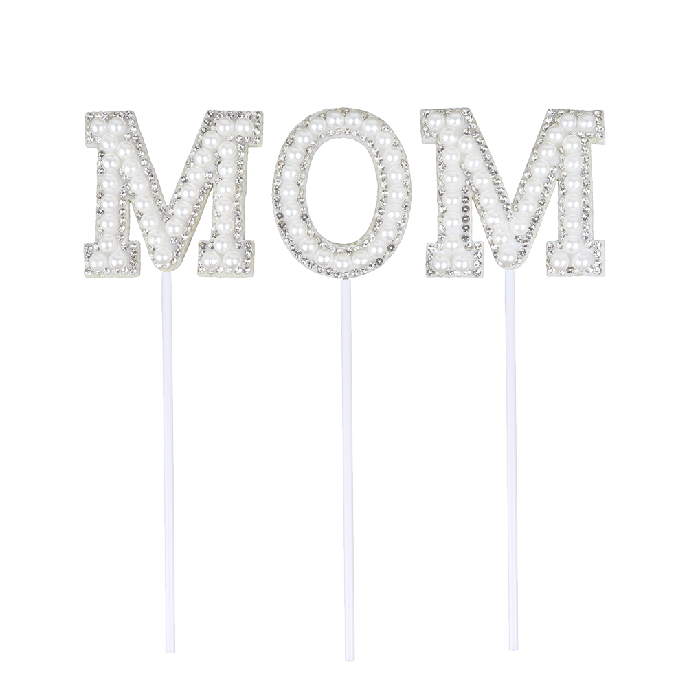 O'Creme 'MOM' Cake Toppers