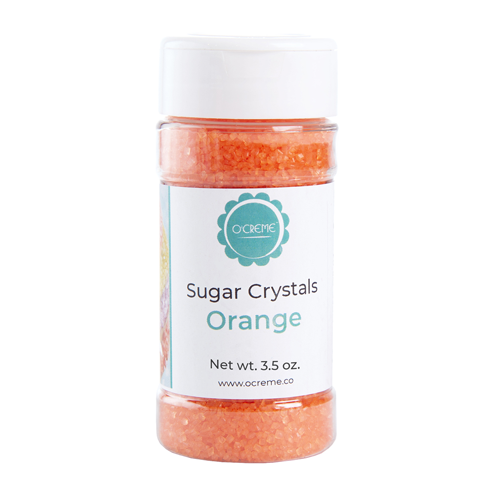 O'Creme Orange Sugar Crystals, 3.5 oz.