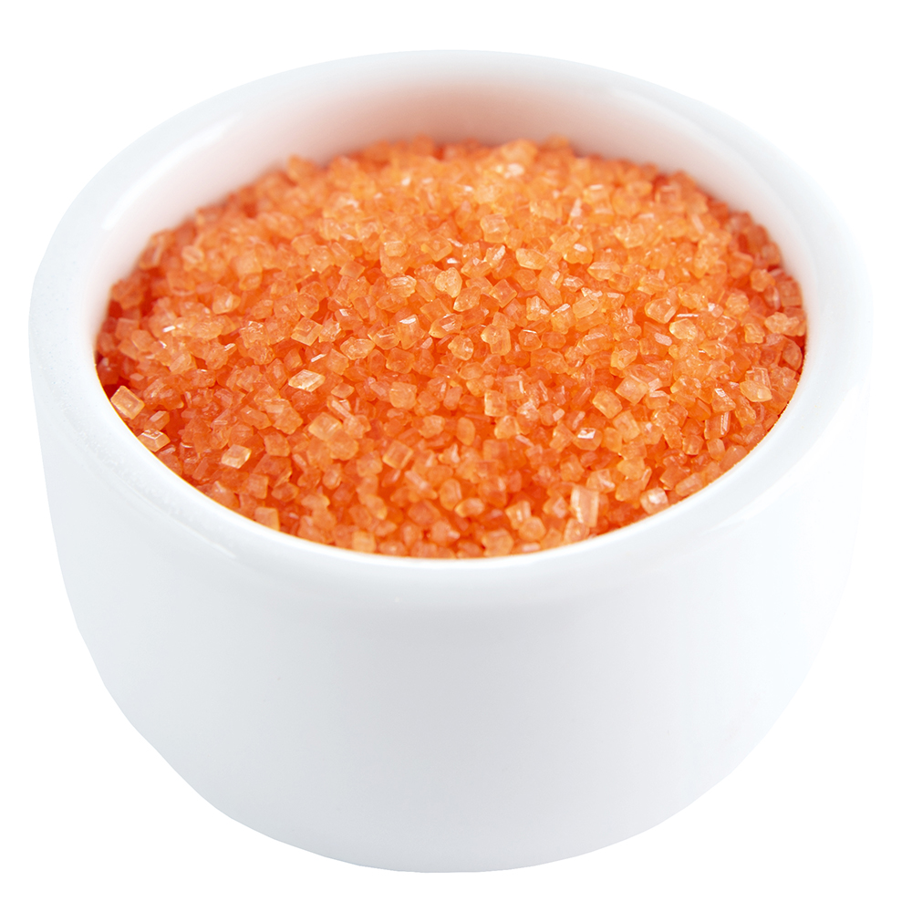 O'Creme Orange Sugar Crystals, 5 lbs.