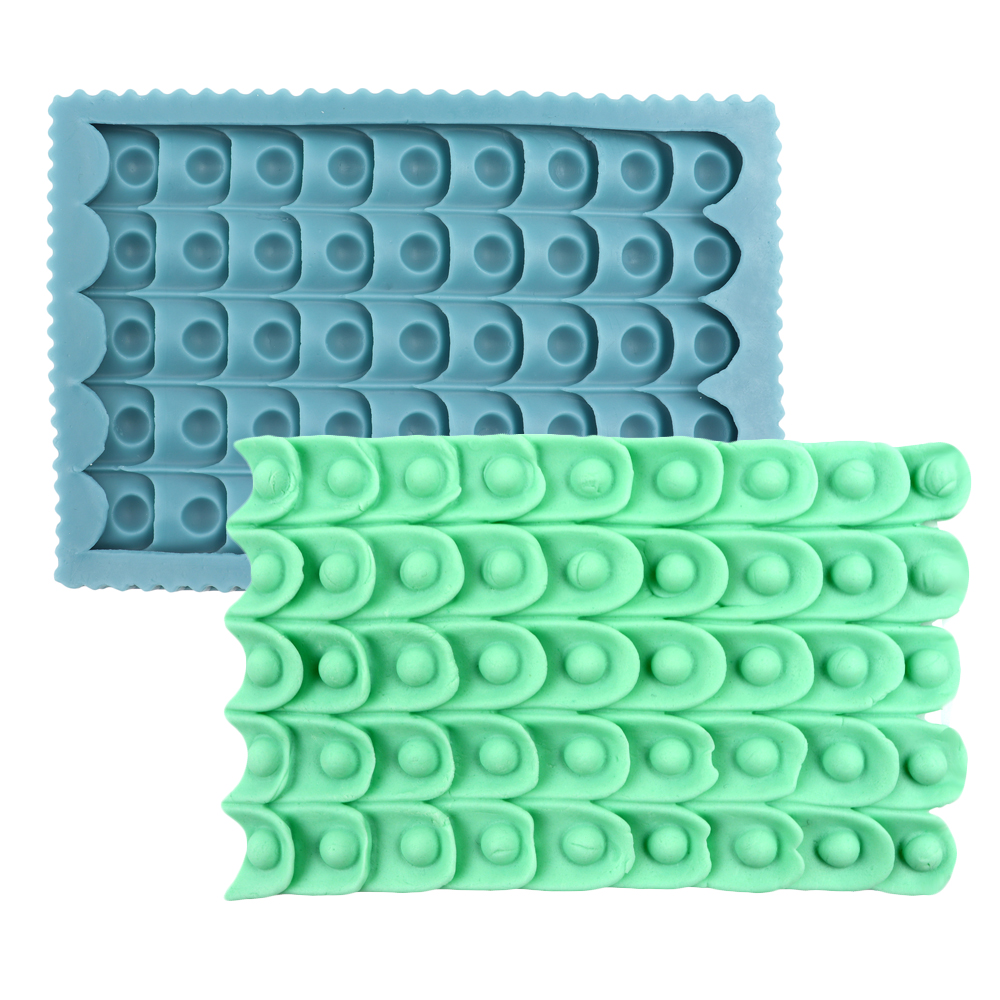 O'Creme Petals with Dots Silicone Impression Mold