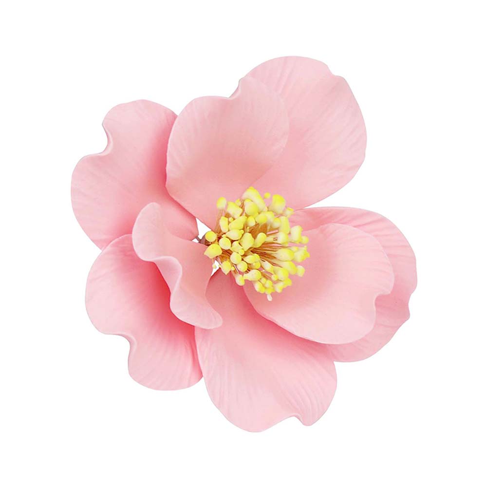 O'Creme Pink Belgian Bloom Gumpaste Flowers - Set of 3