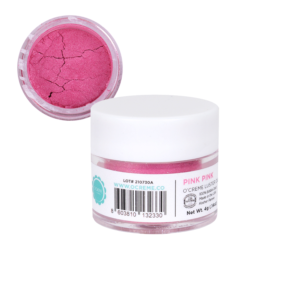 O'Creme Pink Pink Luster Dust, 4 gr.