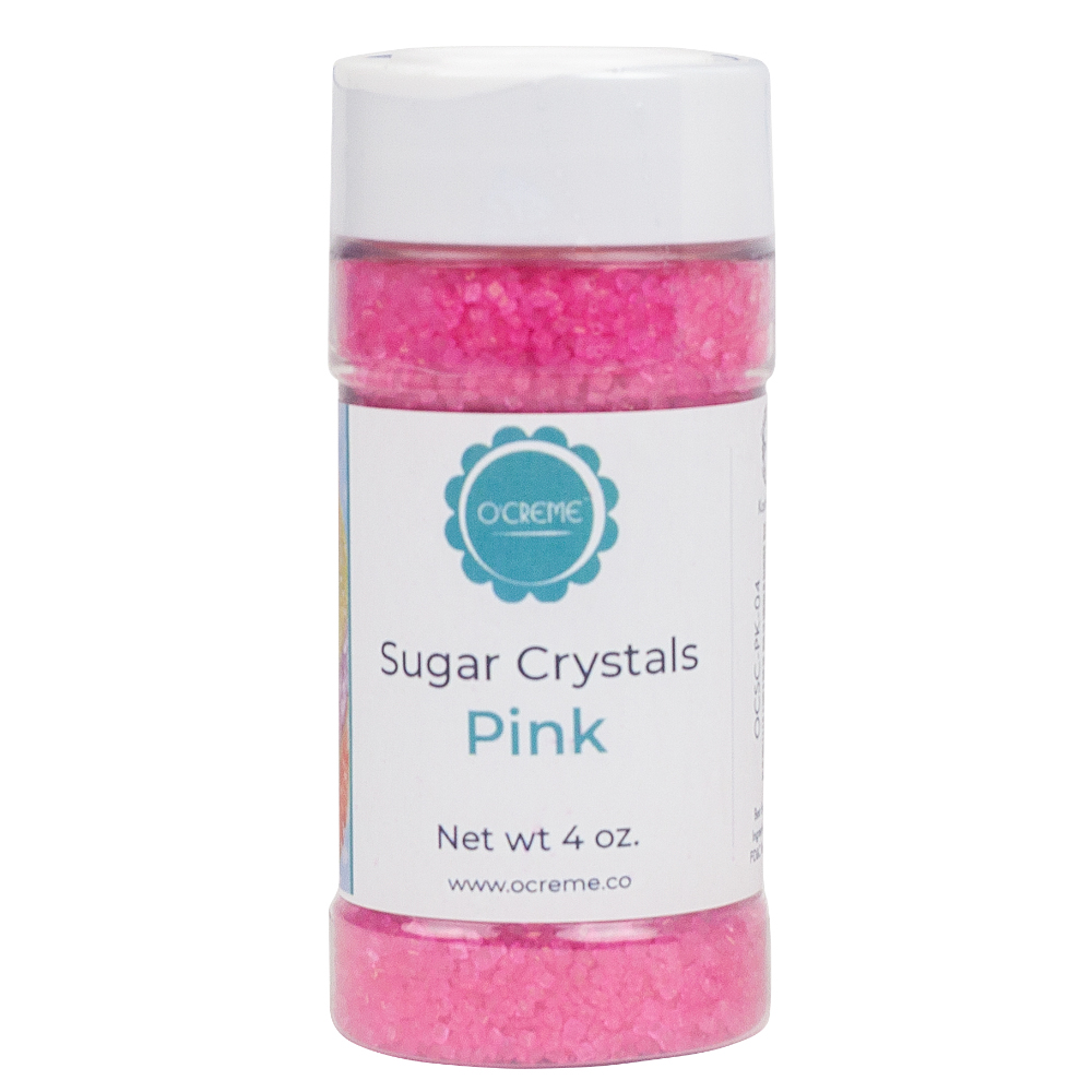 O'Creme Pink Sugar Crystals, oz