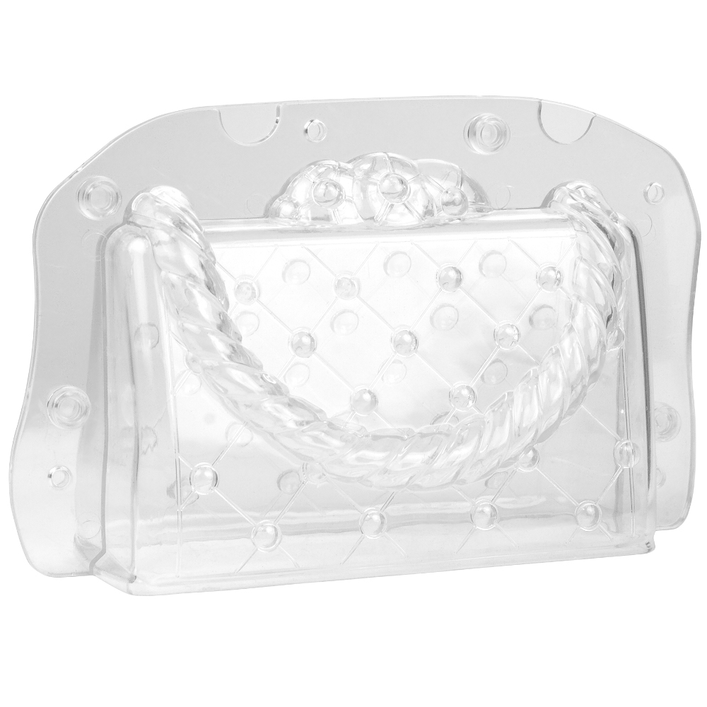 O'Creme Polycarbonate Chocolate Mold, 3D Purse, 2-Piece Mold