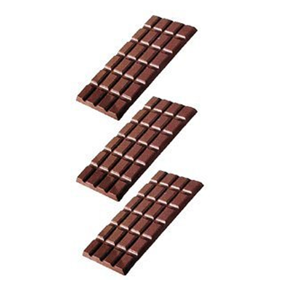 O'Creme Polycarbonate Chocolate Mold, Block of 24 Parts, 3 Cavities