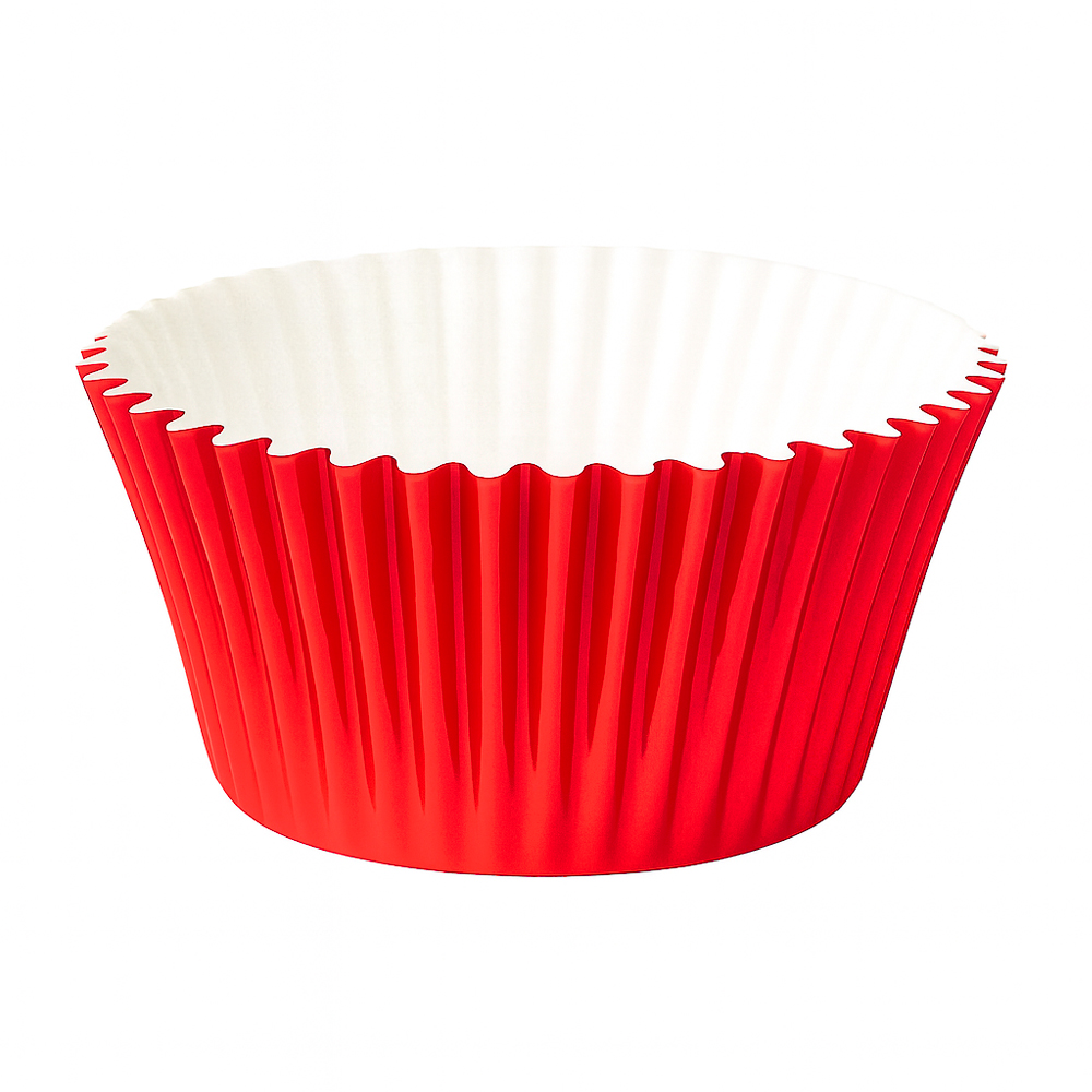 O'Creme Red Foil Cupcake Liners, 2" Diameter - Pack of 500
