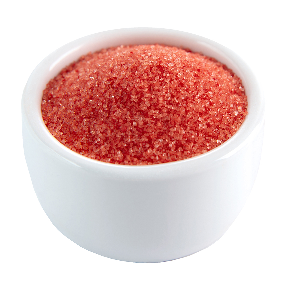 O'Creme Red Sanding Sugar, 10 Lbs.