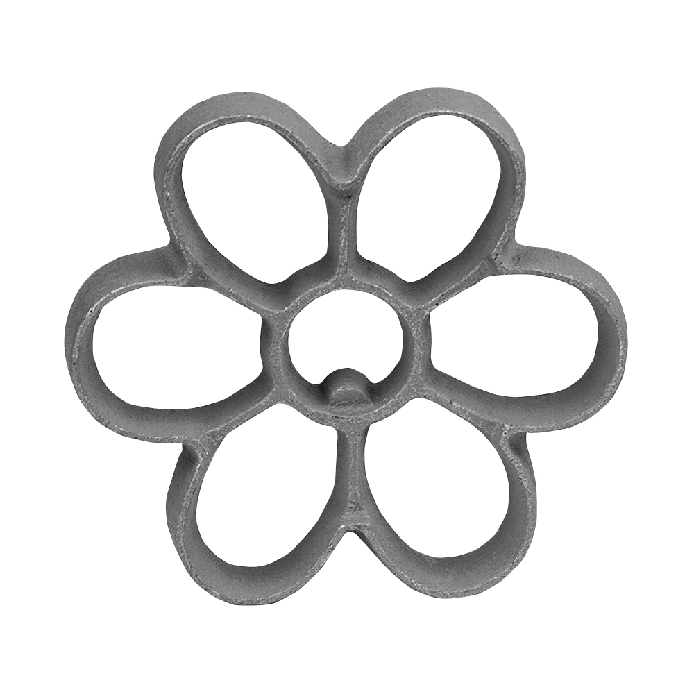 O'Creme Rosette-Iron Mold, Medium Daisy Cast Aluminum