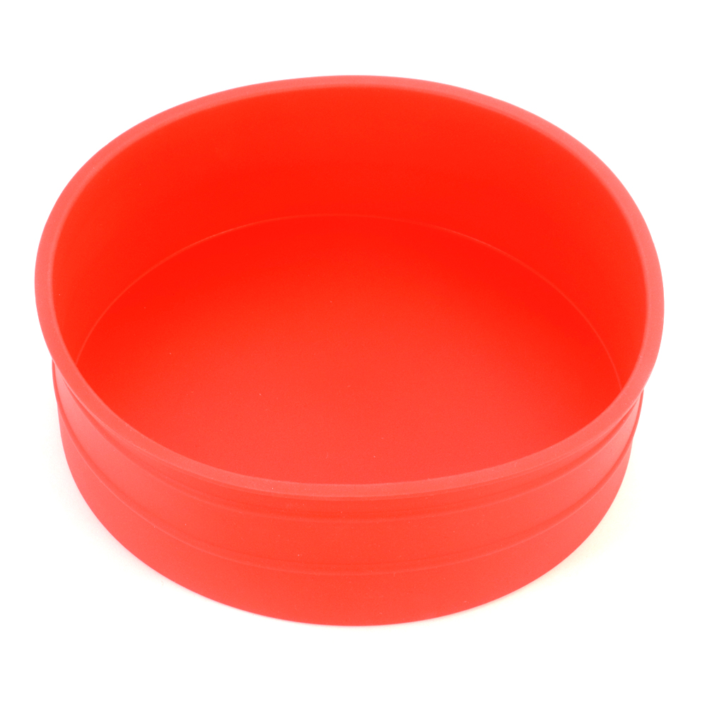 O'Creme Round Silicone Cake Pan, 10" x 3.5" 