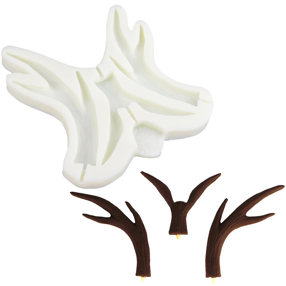 O'Creme Silicone Antlers Fondant Mold