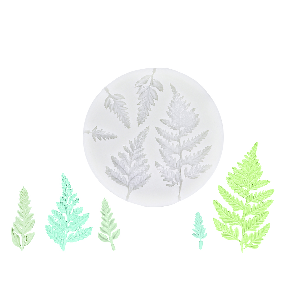 O'Creme Silicone Ferns Fondant Mold