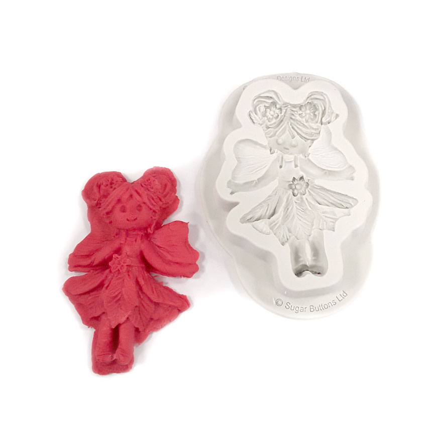 O'Creme Silicone Fondant Mold, Fairy 