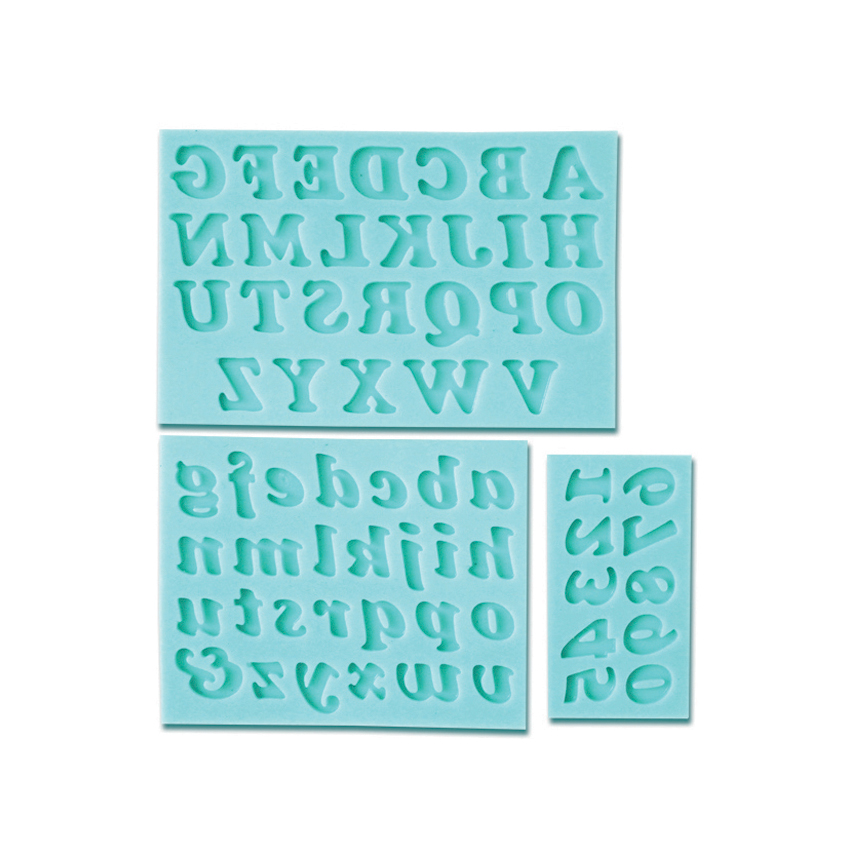 O'Creme Silicone Fondant Mold Lower-Case Alphabet 