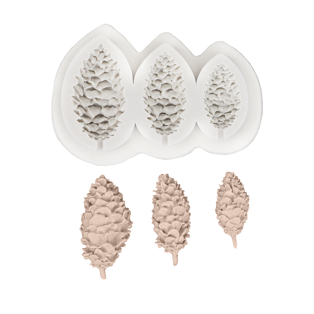 O'Creme Silicone Pine Cones Fondant Mold