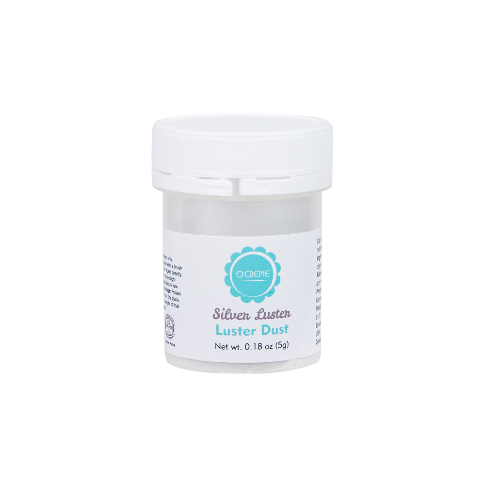 O'Creme Silver Luster Dust, gr