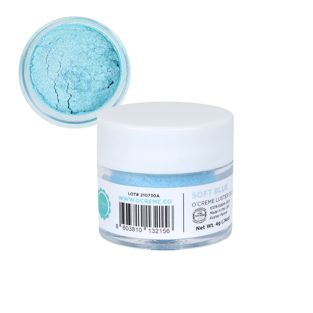 O'Creme Soft Blue Luster Dust, 4 gr.