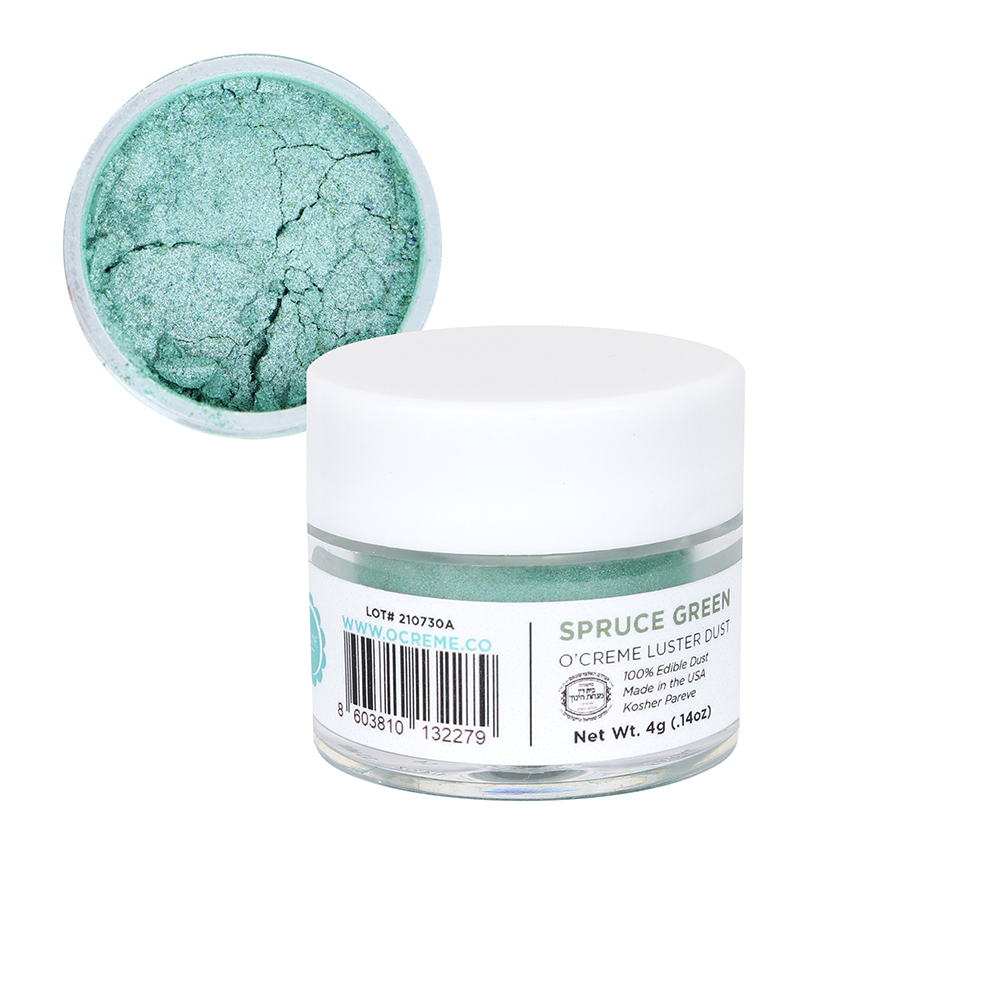 O'Creme Spruce Green Luster Dust, 4 gr.