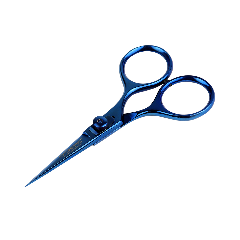 O'Creme Super Sharp Blue Stainless Steel Chef Scissors | Bakedeco