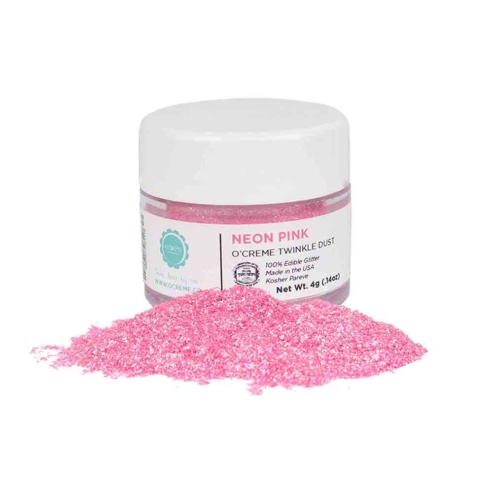 O'Creme Twinkle Dust, 4 gr. - Neon Pink