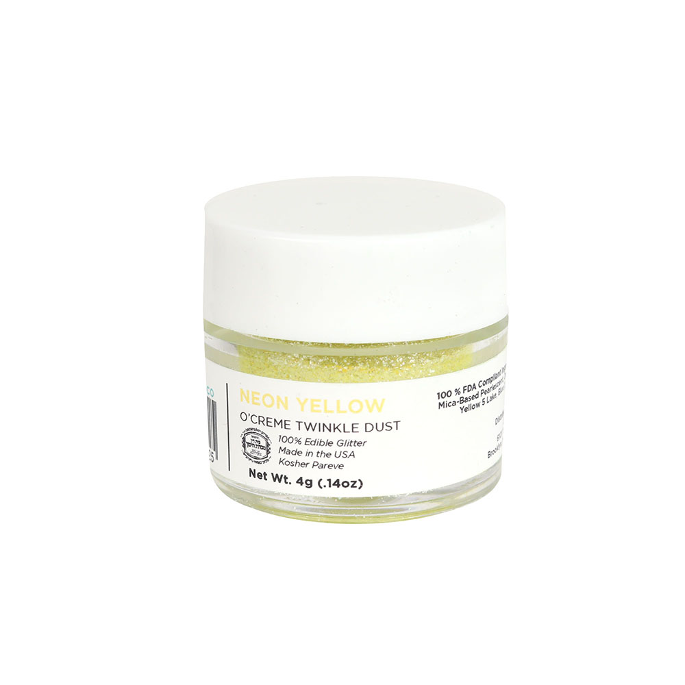 O'Creme Twinkle Dust, 4 gr. - Neon Yellow