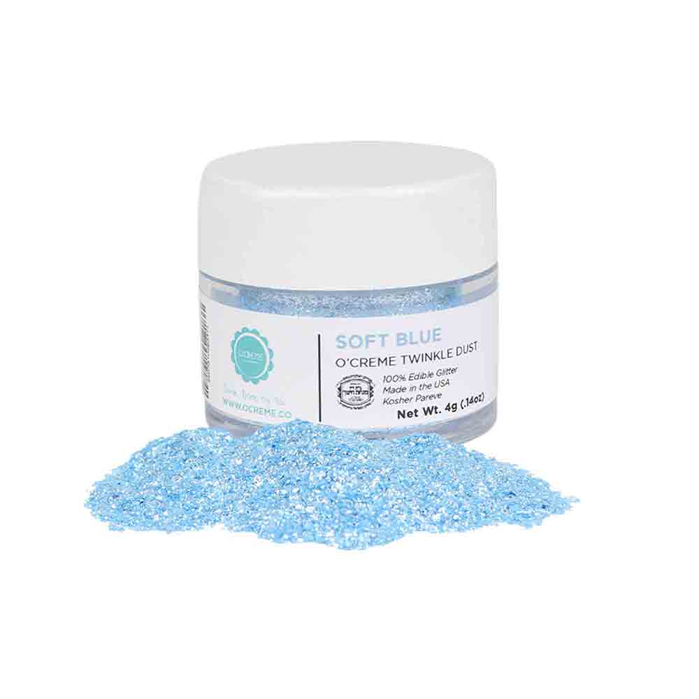 O'Creme Twinkle Dust, 4 gr. - Soft Blue