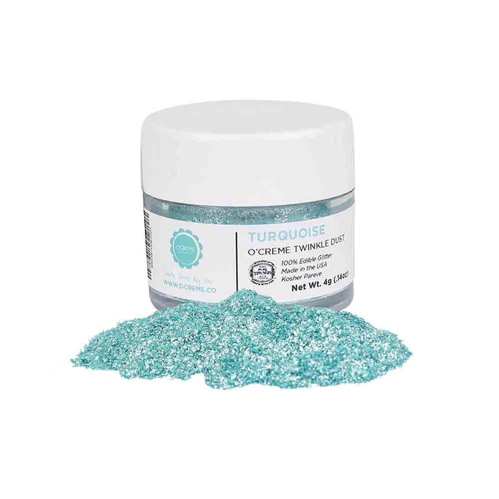 O'Creme Twinkle Dust, 4 gr. - Turquoise