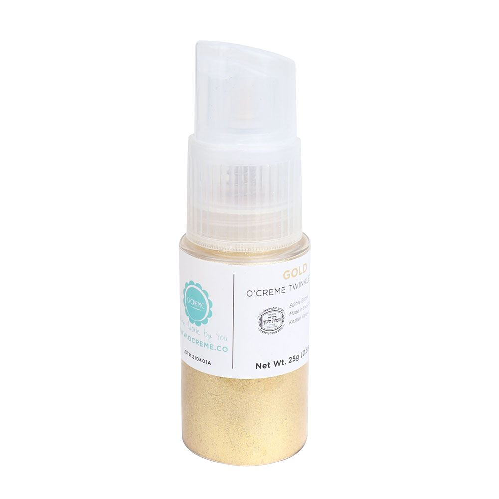 O'Creme Twinkle Dust Pump, 25 gr. - Gold