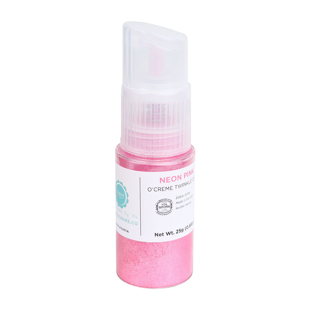 O'Creme Twinkle Dust Pump, 25 gr. - Neon Pink