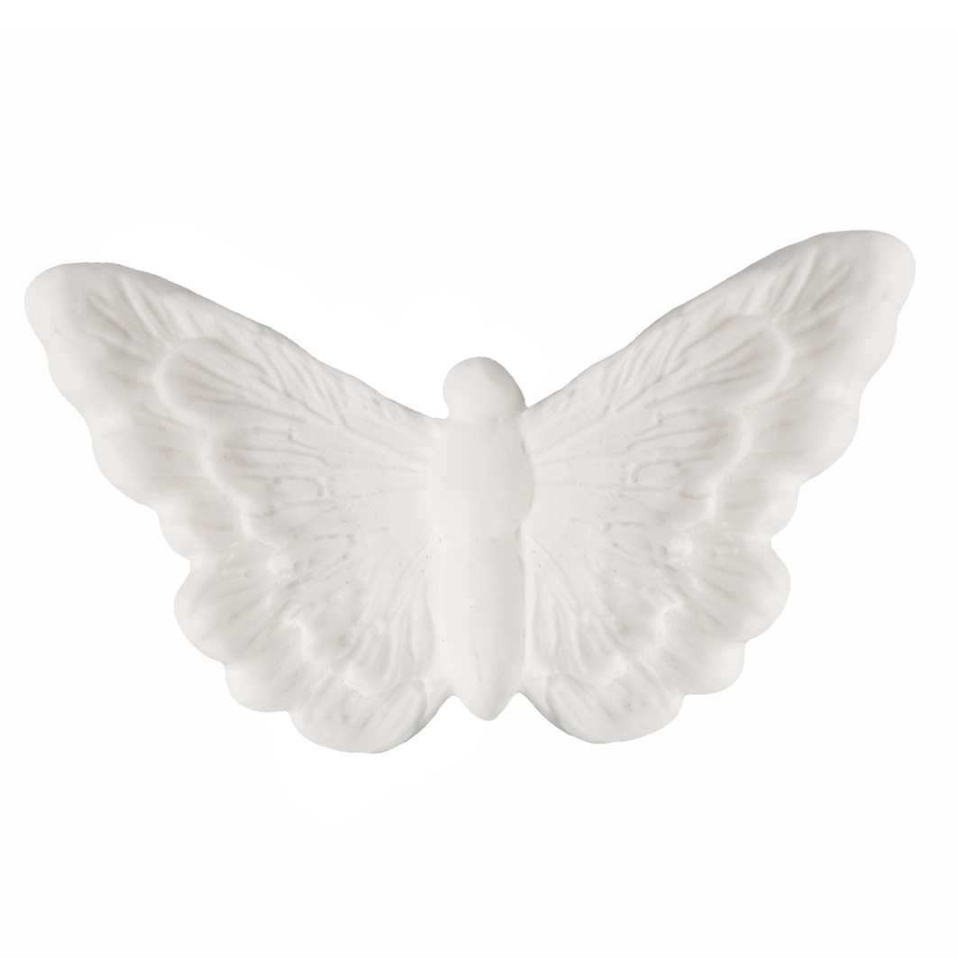 O'Creme White Gumpaste Butterflies, 1.8" - Set of 18