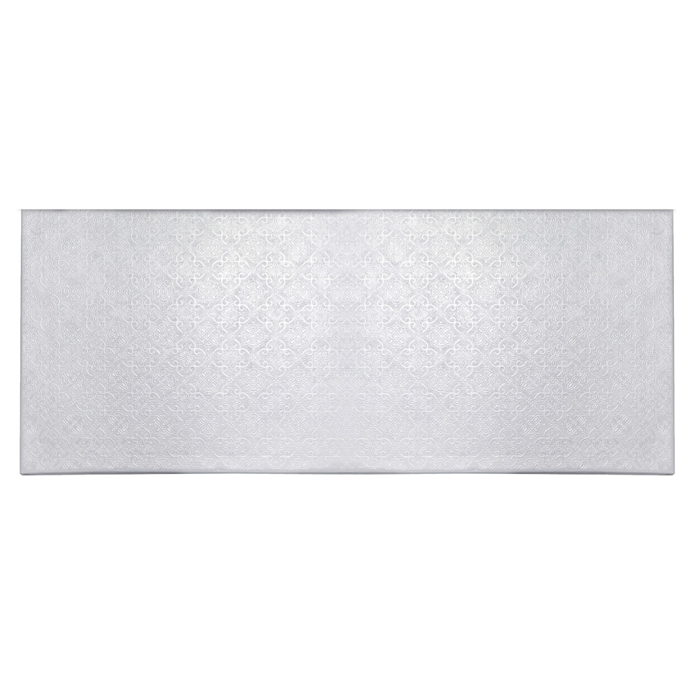 O'Creme White Log Cake Board, 14-1/2" x 5" x 1/4" - Pack of 10