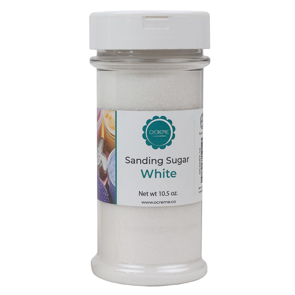 O'Creme White Sanding Sugar, 10.5 oz.