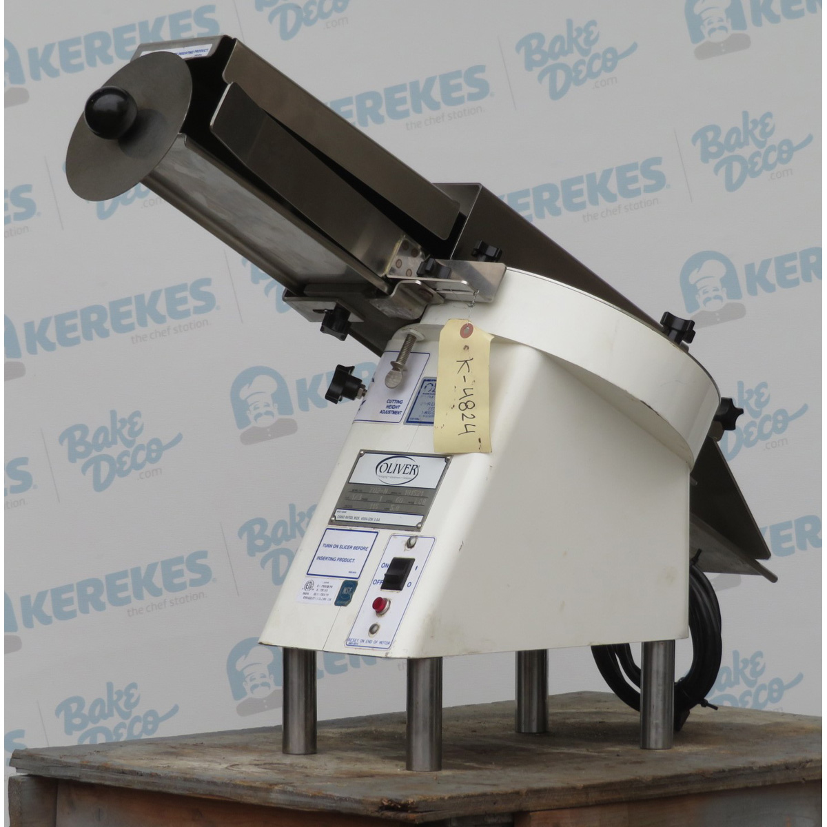 Oliver 702N Bagel Slicer, Used Excellent Condition Bakery Machinery