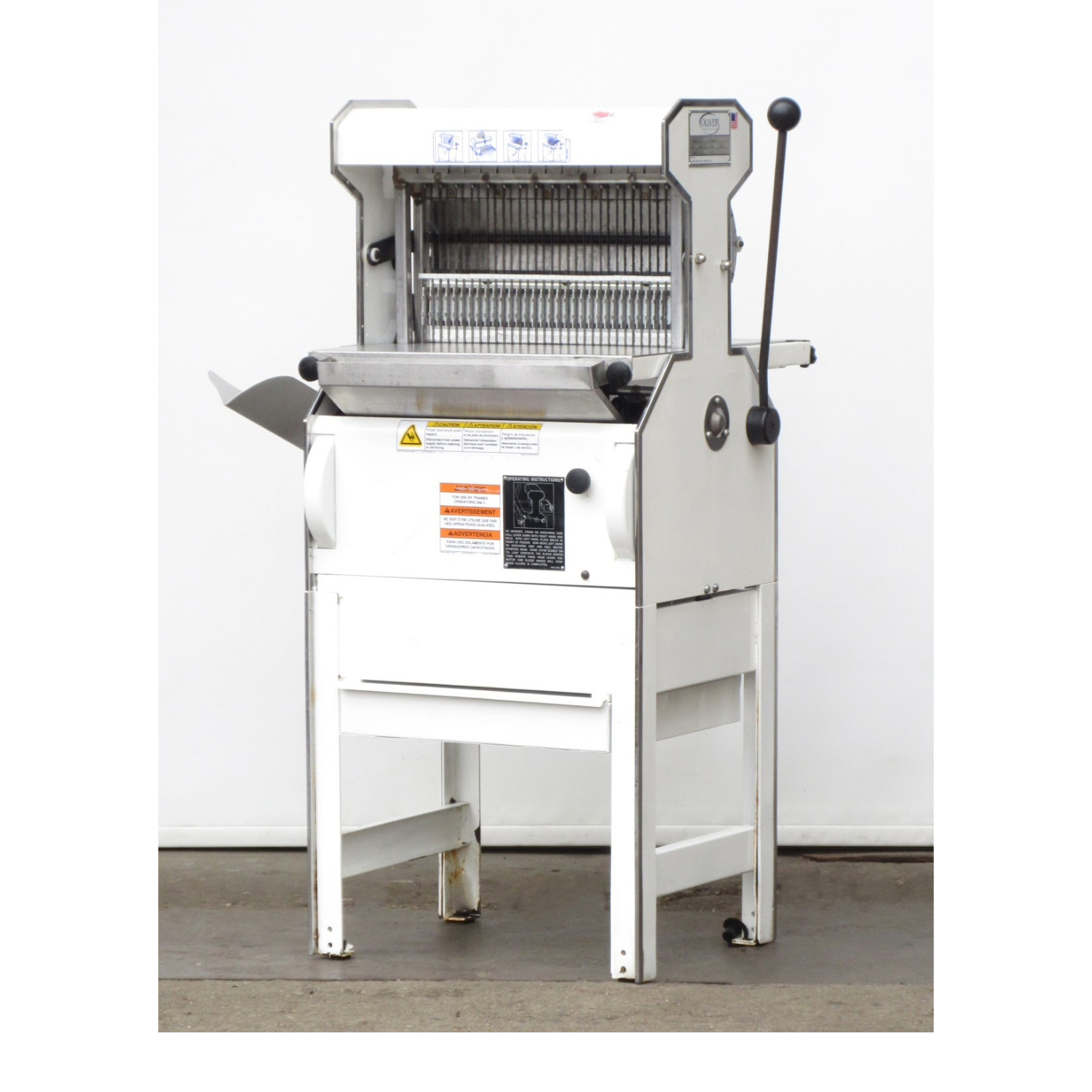 Oliver 777 Bread Slicer 1/2" Cut, Used Excellent Condition