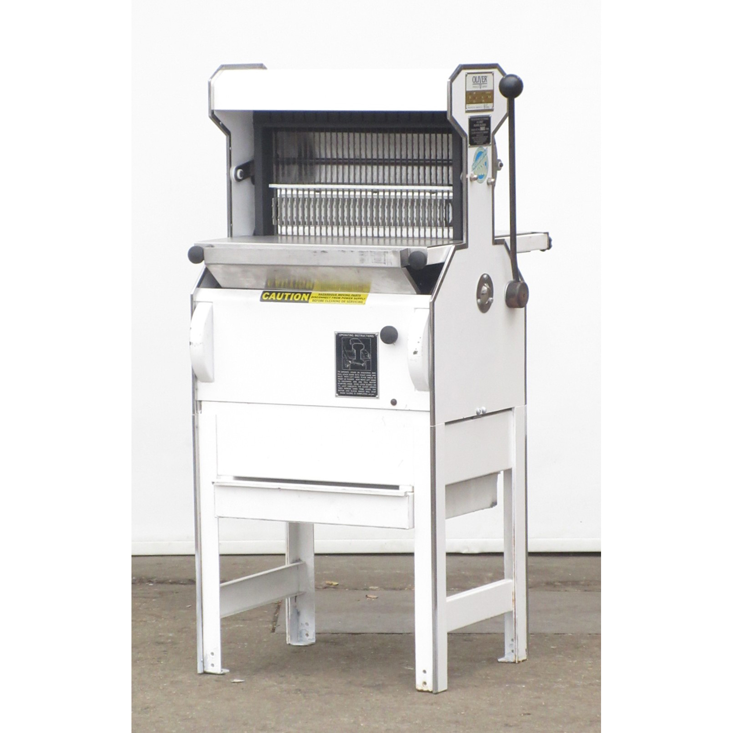 Oliver 777 Bread Slicer 1/2" Cut, Used Excellent Condition